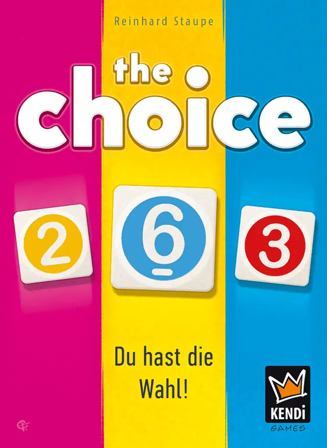 The Choice (DE/EN/FR/IT) - Kendi Games - Board Games