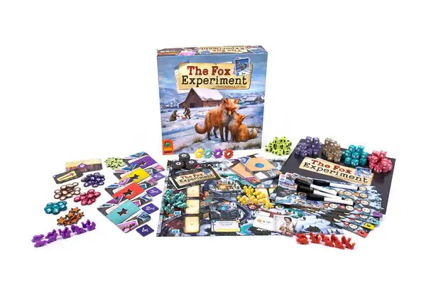 The Fox Experiment (EN) - Pandasaurus Games - Board Games