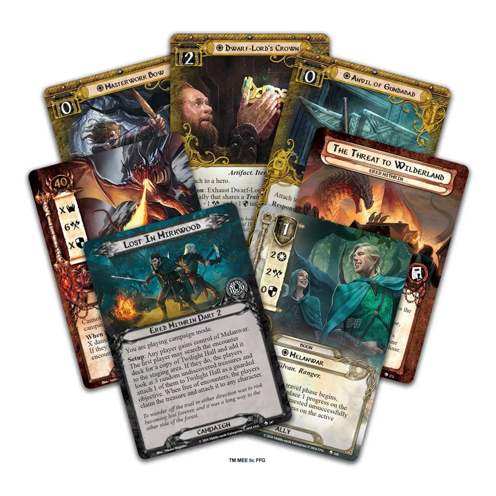 The Lord of the Rings: The Card Game - Ered Mithrin Campaign (EN) - Fantasy Flight Games - Card Games