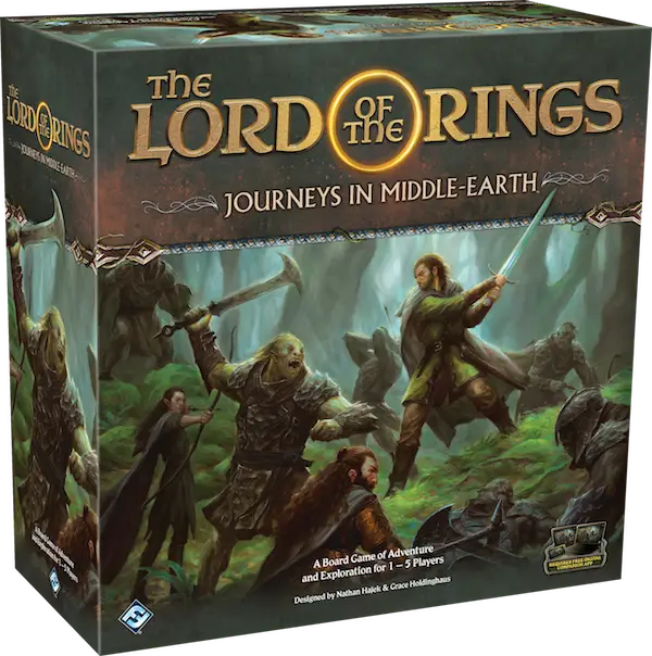 The Lord of the Rings: Journeys in Middle-Earth (EN) - Fantasy Flight Games - Board Games