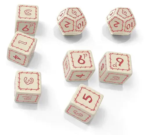 The One Ring RPG: White Dice Set - Free League Publishing - Accessories