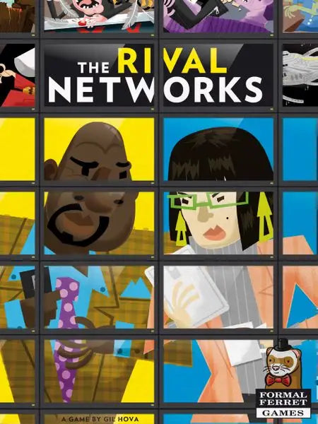 The Rival Networks Kickstarter Edition (EN) - Formal Ferret Games - Board Games