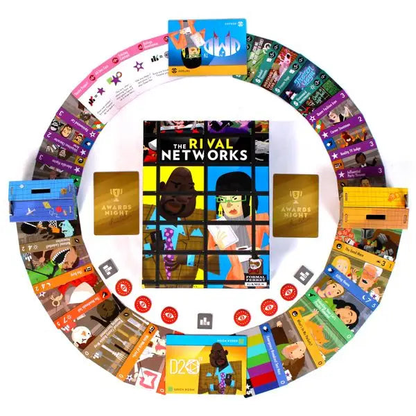 The Rival Networks Kickstarter Edition (EN) - Formal Ferret Games - Board Games