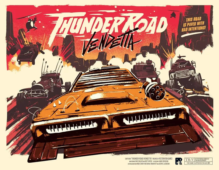 Thunder Road: Vendetta (EN) - Restoration Games - Board Games