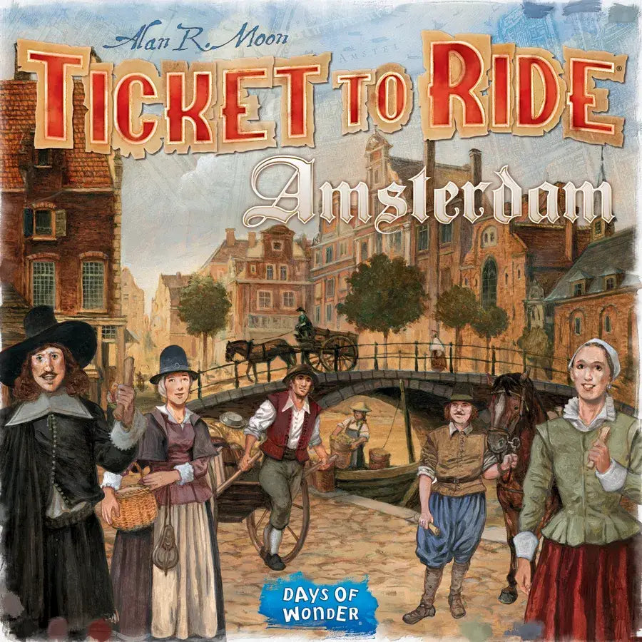 Ticket to Ride: Amsterdam (EN) - Days of Wonder - Board Games