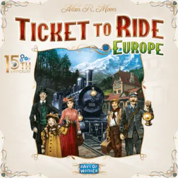 Ticket to Ride: Europe - 15th Anniversary (EN) - Days of Wonder - Board Games