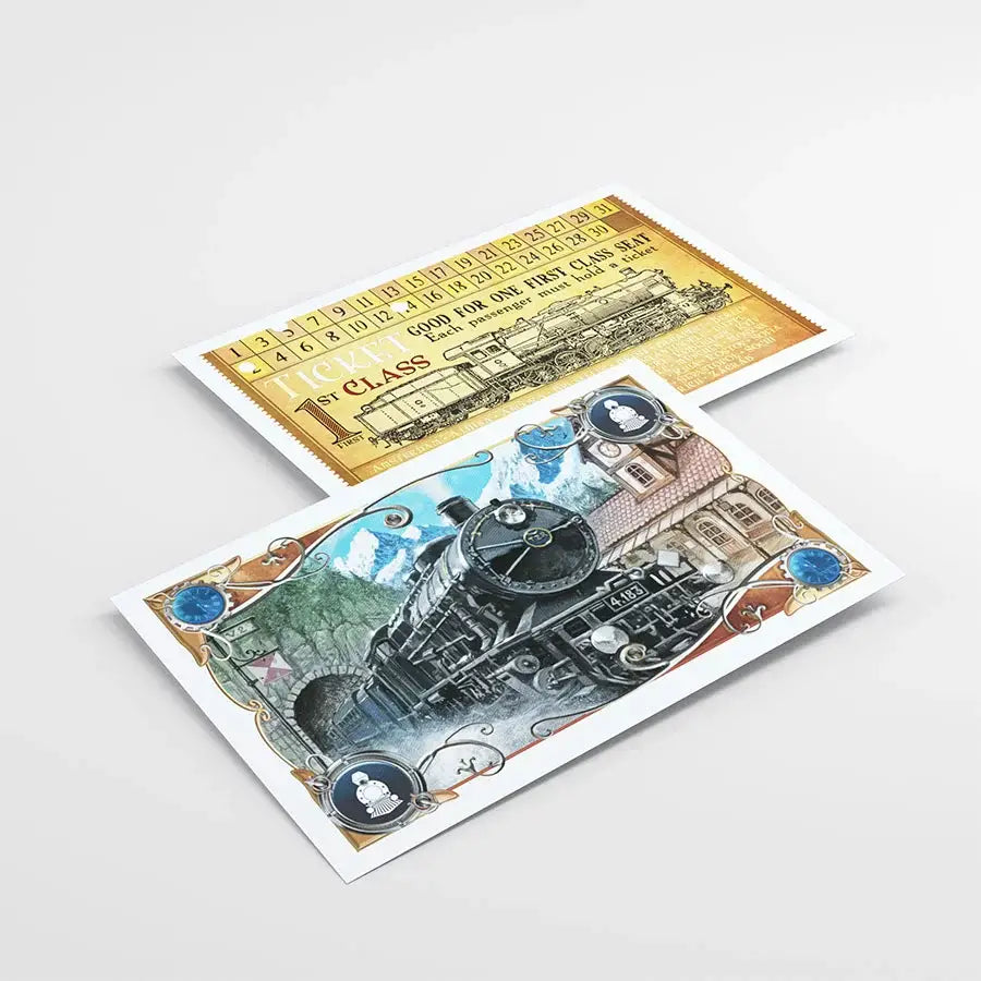 Ticket to Ride Europe: Art Sleeves - Gamegenic - Accessories