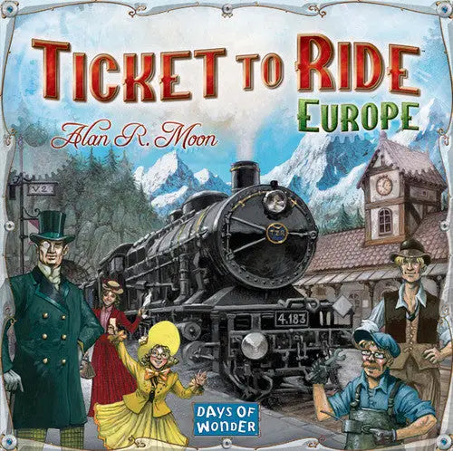 Ticket to Ride: Europe (EN) - Days of Wonder - Board Games