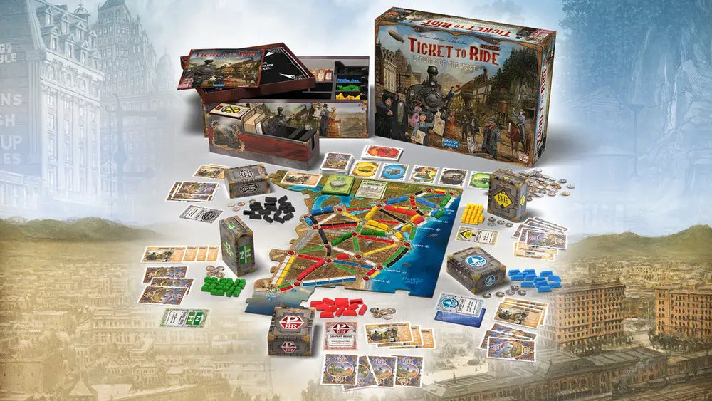 Ticket to Ride Legacy: Legends of the West (EN) - Days of Wonder - Board Games