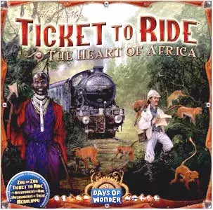 Ticket to Ride: Map Collection Volume 3 - Heart of Africa (EN/DE/FR) - Days of Wonder - Board Game