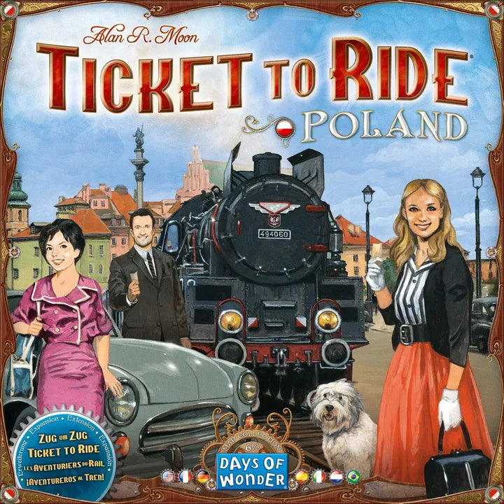 Ticket to Ride: Map Collection Volume 6½ - Poland (EN/DE/FR) - Days of Wonder - Board Game