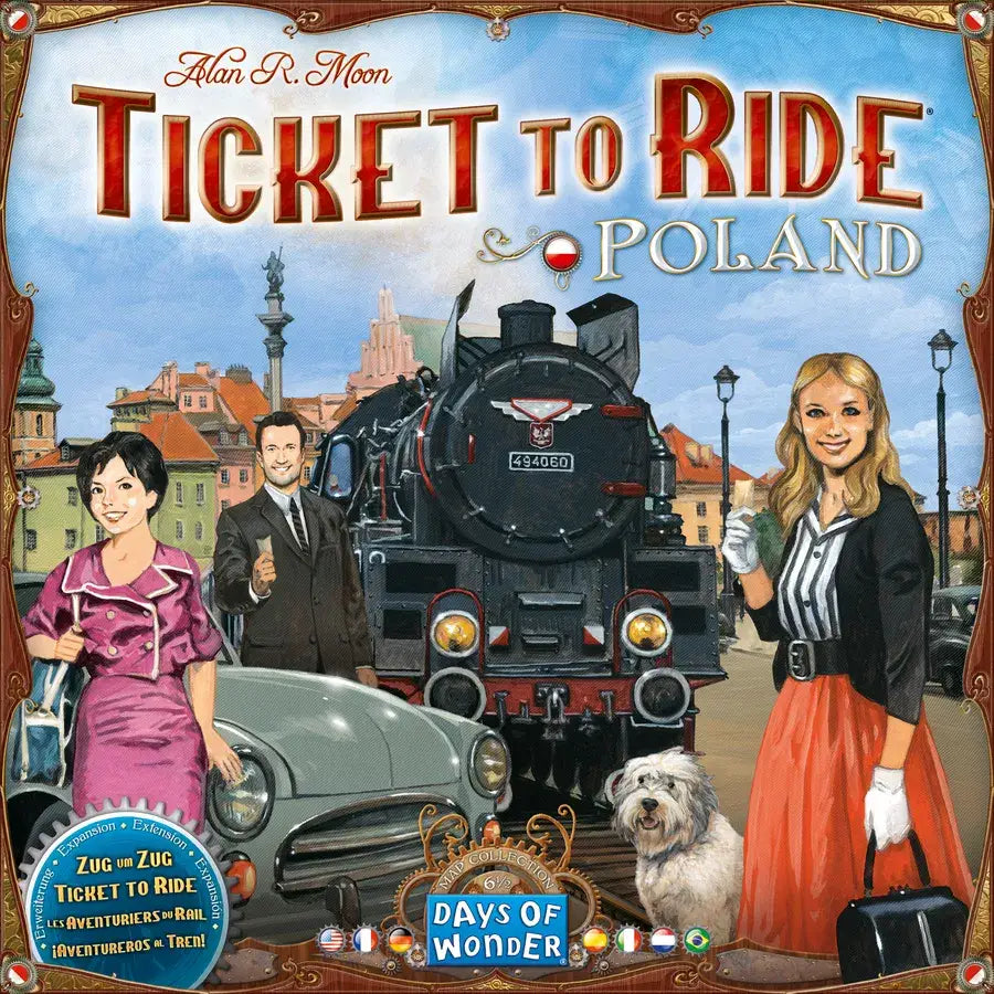 Ticket to Ride: Map Collection Volume 6½ - Poland (EN/DE/FR) - Days of Wonder - Board Game