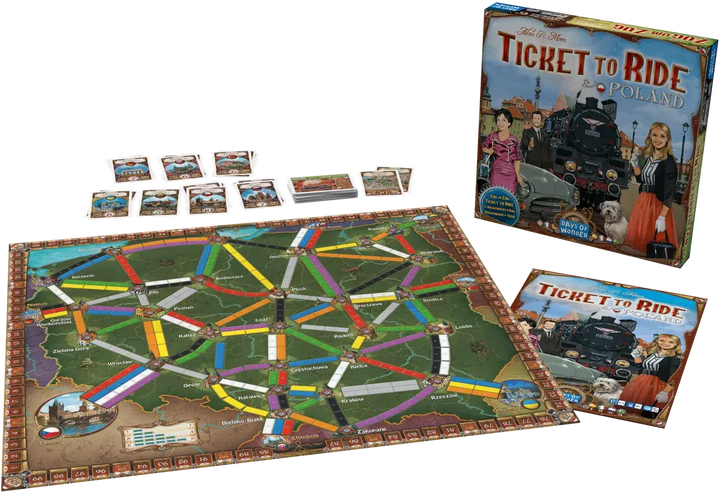 Ticket to Ride: Map Collection Volume 6½ - Poland (EN/DE/FR) - Days of Wonder - Board Game