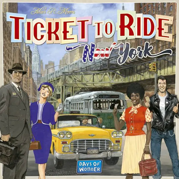 Ticket to Ride: New York (EN) - Days of Wonder - Board Games