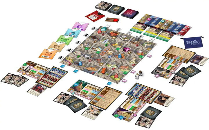 Tiny Epic: Crimes (EN) - Gamelyn Games - Board Games