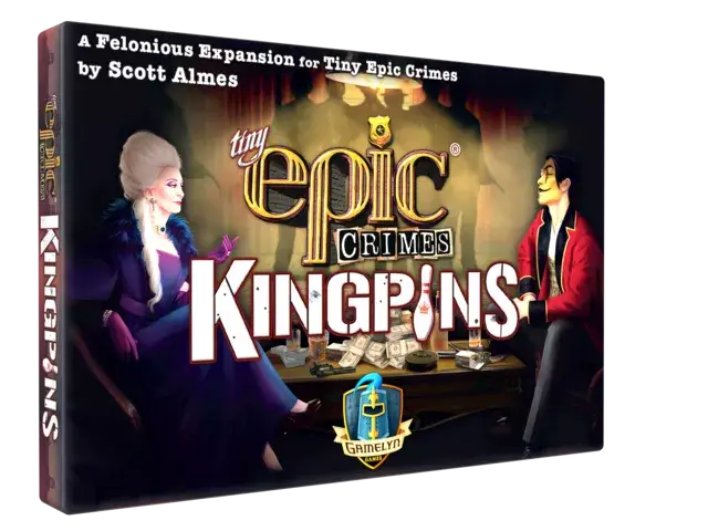 Tiny Epic: Crimes - Kingpins (EN) - Gamelyn Games - Board Games