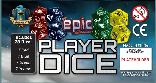 Tiny Epic: Galaxies - Players Dice - Gamelyn Games - Accessories