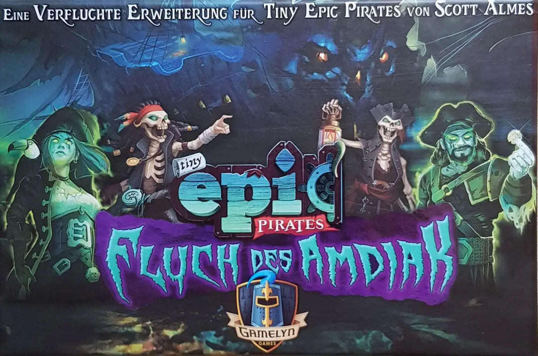 Tiny Epic Pirates: Fluch des Amdiak (DE) - Gamelyn Games - Board Games