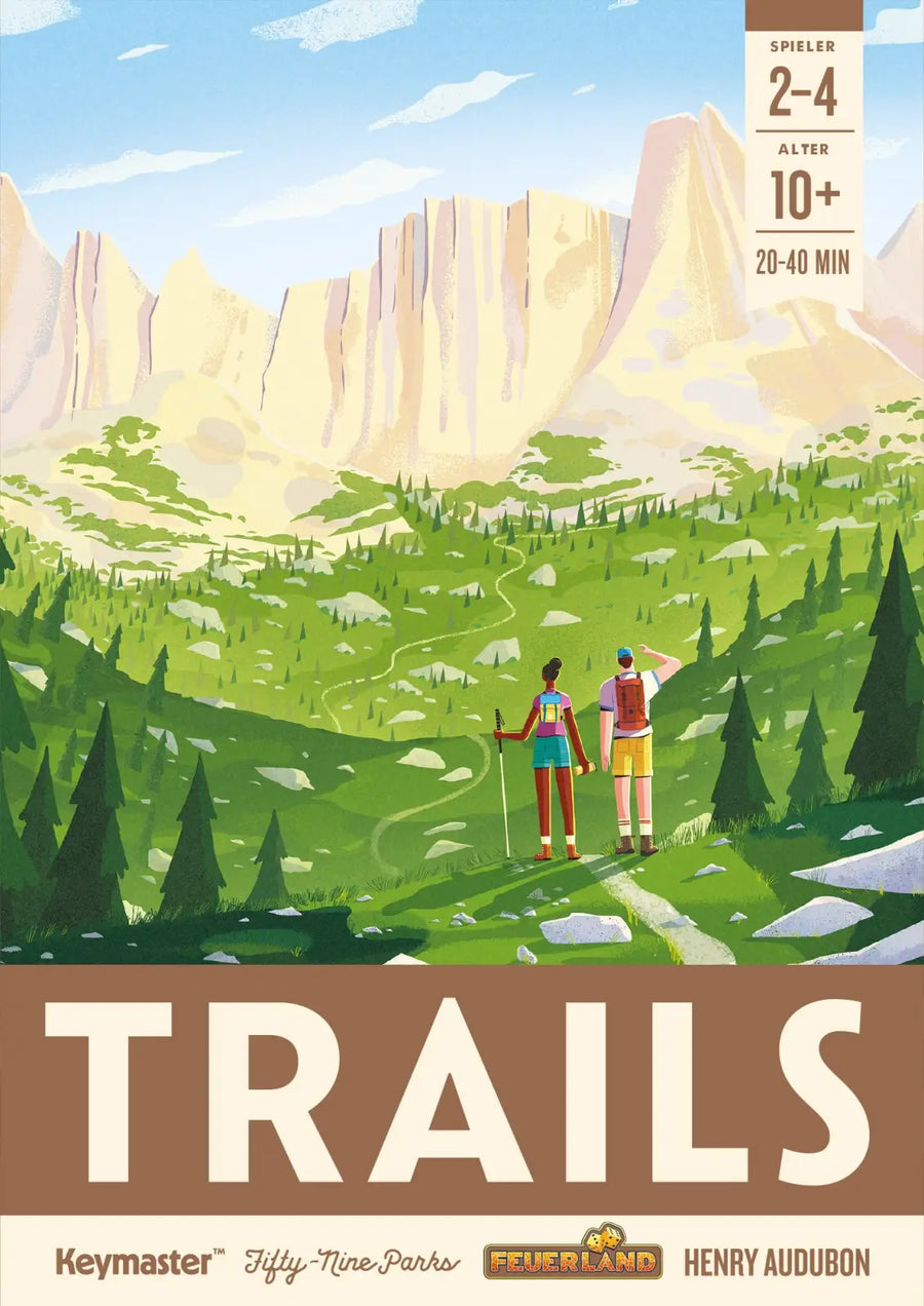 Trails (DE) - Feuerland Spiele - Board Games