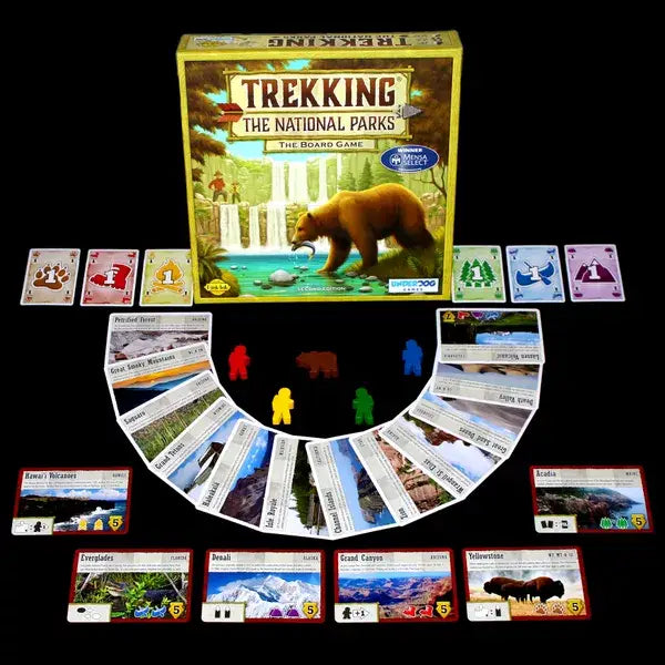 Trekking: The National Parks (EN) - Underdog Games - Board Games