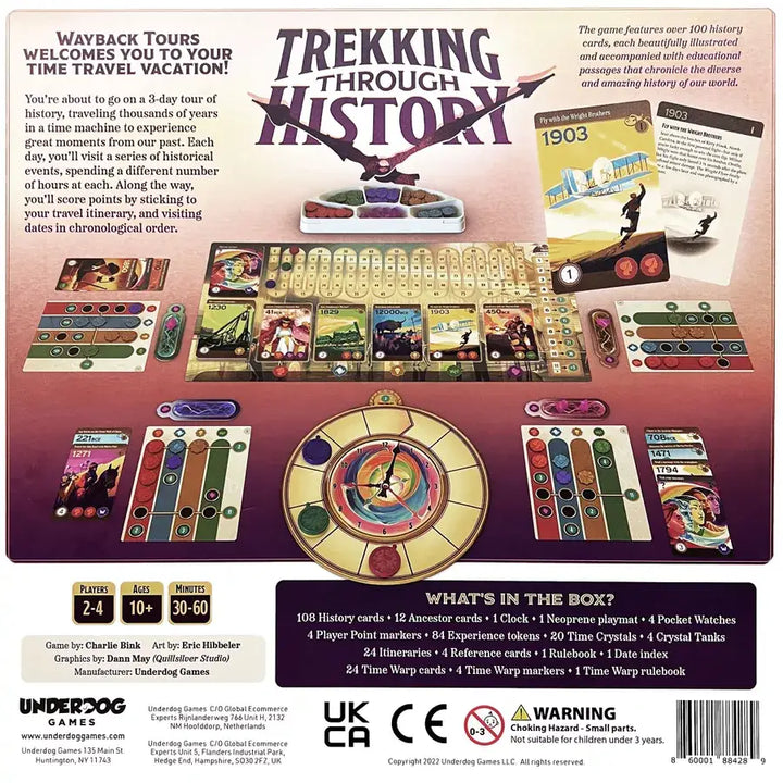 Trekking Through History (EN) - Underdog Games - Board Games