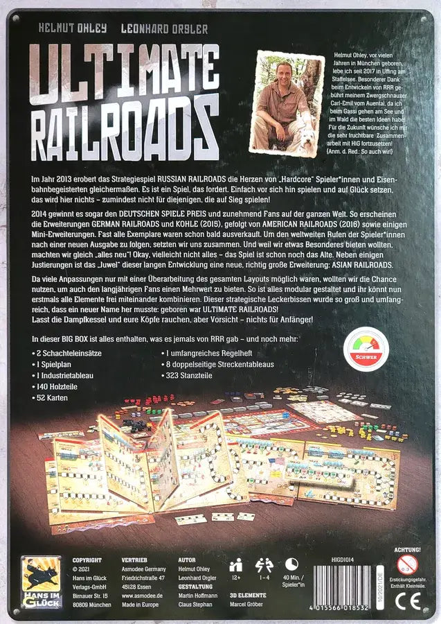 Ultimate Railroads (DE) - Hans im Glück - Board Games