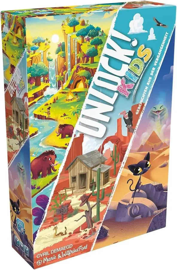 Unlock!: Kids - Geschichten aus der Vergangenheit (DE) - Space Cowboys - Board Games