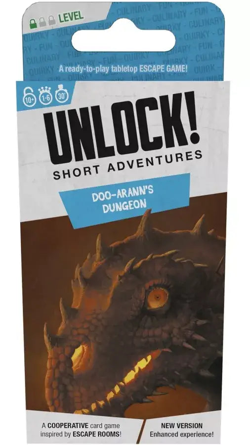 Unlock!: Short Adventures - Doo-Arann’s Dungeon (EN) - Space Cowboys - Board Games