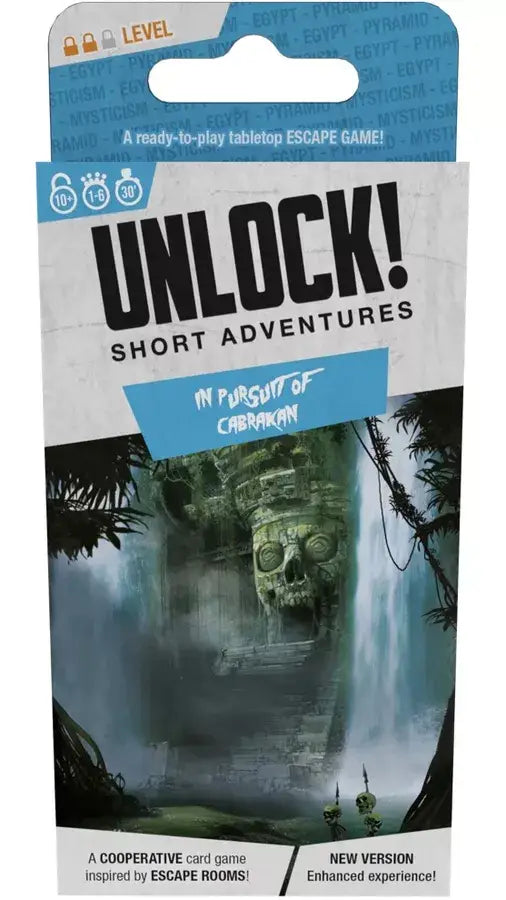 Unlock!: Short Adventures - In Pursuit of Cabrakan (EN) - Space Cowboys - Board Games