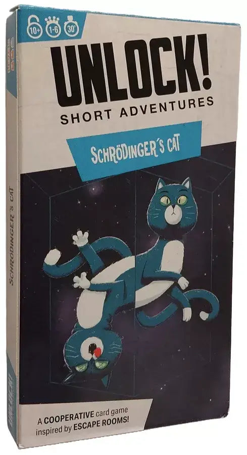 Unlock!: Short Adventures - Schrödinger’s Cat (EN) - Space Cowboys - Board Games