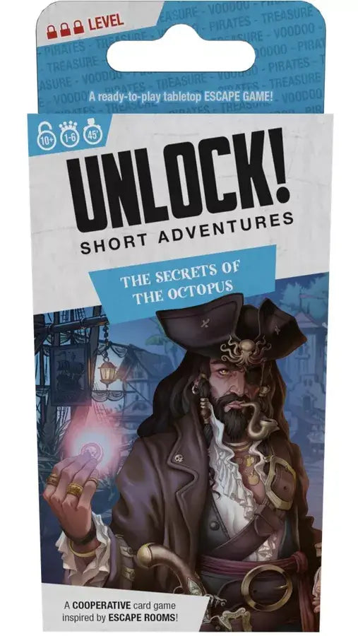 Unlock!: Short Adventures - The Secrets of the Octopus (EN) - Space Cowboys - Board Games