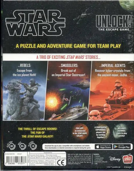 Unlock!: Star Wars Escape Game (EN) - Space Cowboys - Board Games