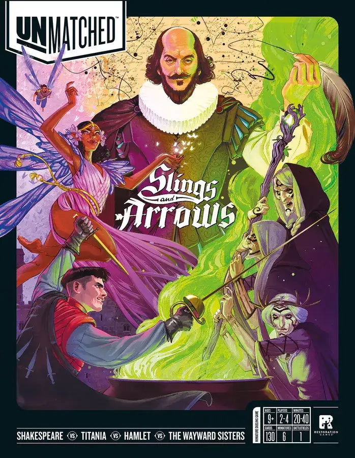 Unmatched: Slings and Arrows (EN) - Iello - Board Games