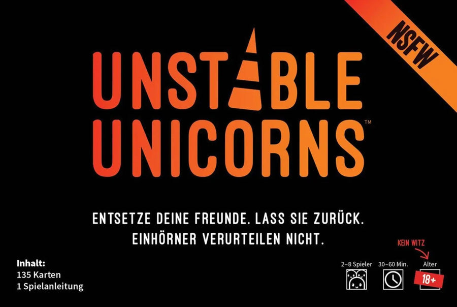 Unstable Unicorns: NSFW (DE) - TeeTurtle - Board Games