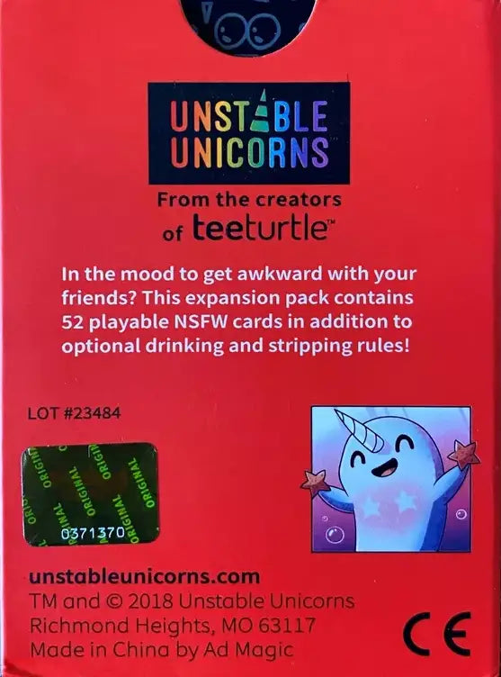 Unstable Unicorns: NSFW Expansion (EN) - TeeTurtle