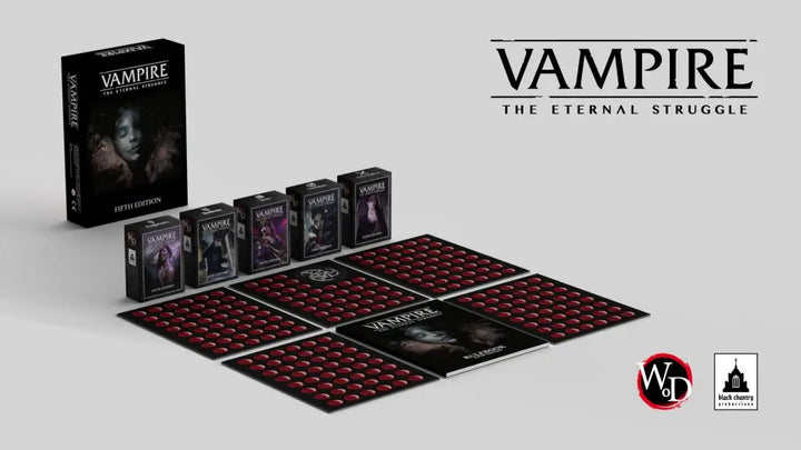 Vampire: The Eternal Struggle - Fifth Edition - Boxed Set (EN) - Black Chantry Productions - Card Games