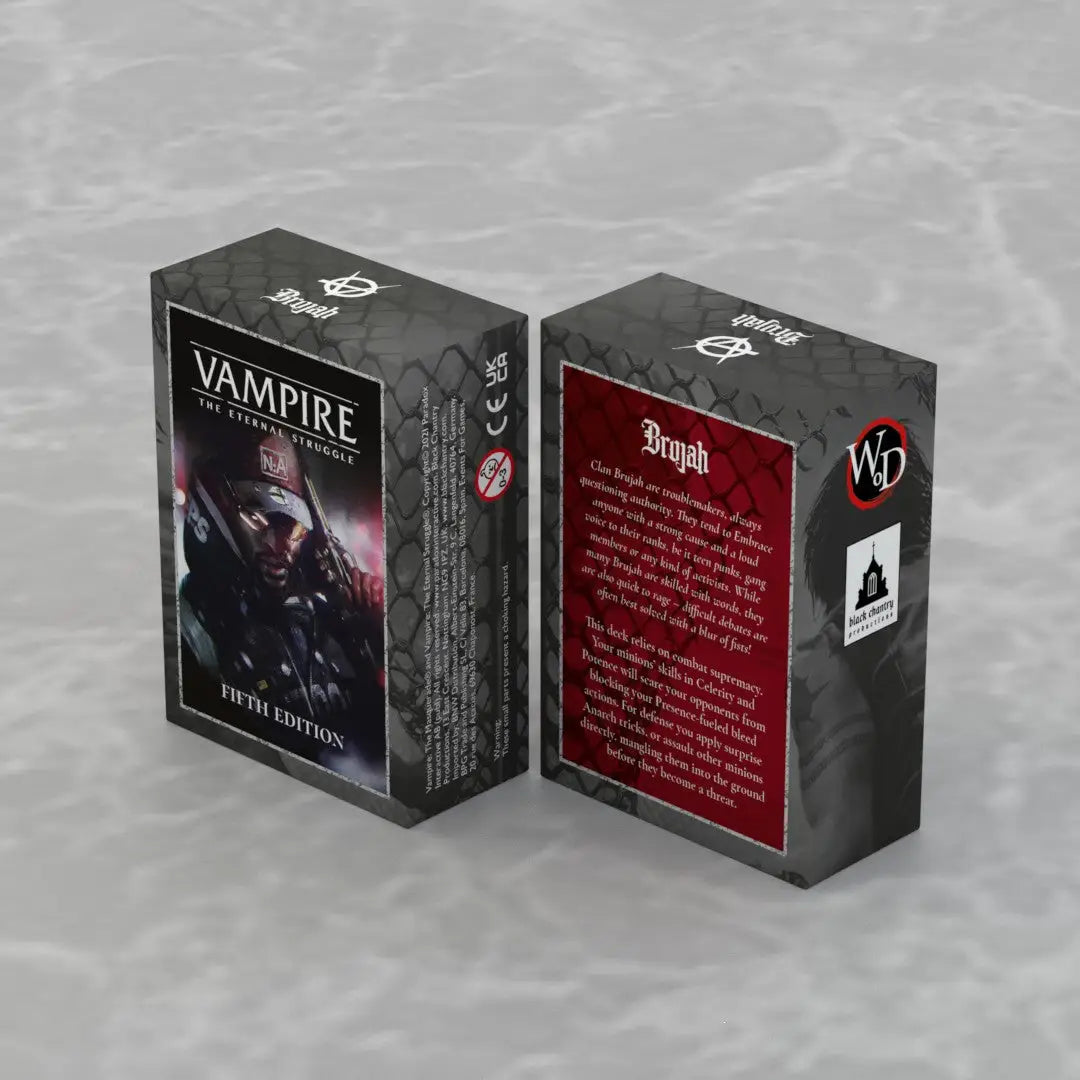 Vampire: The Eternal Struggle - Fifth Edition - Brujah Deck (EN) - Black Chantry Productions - Card Games