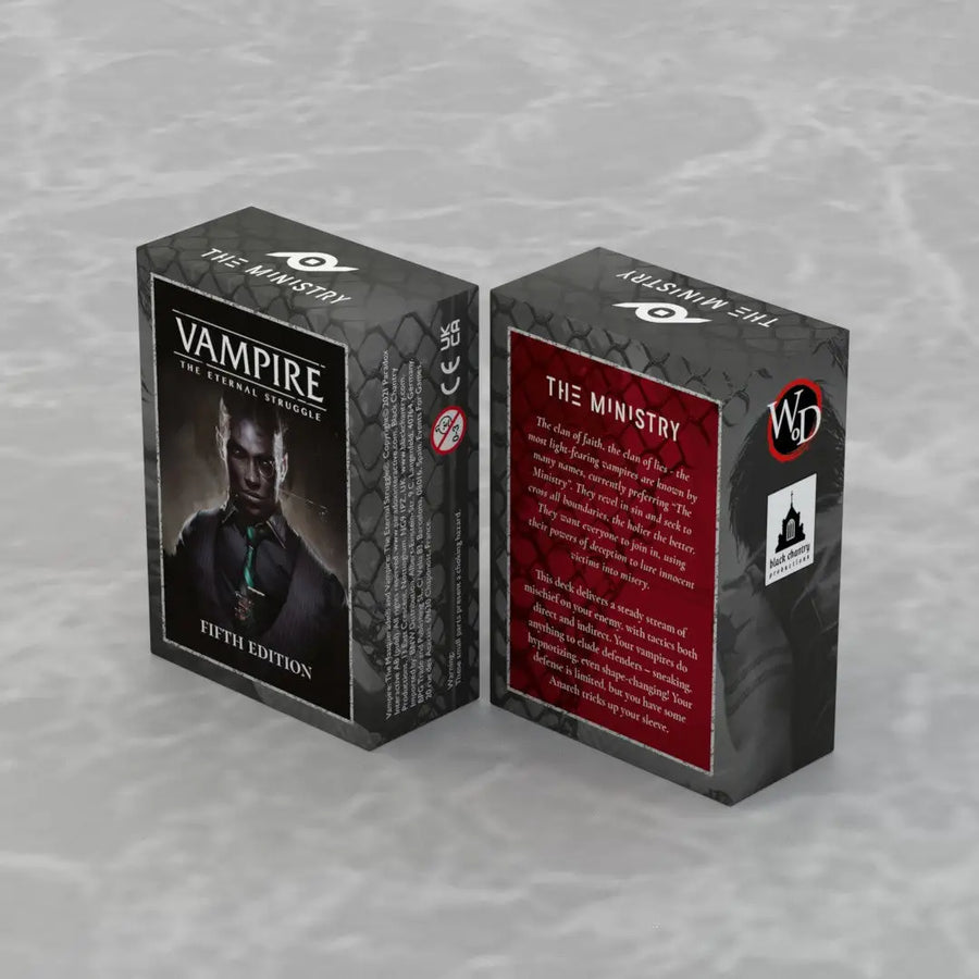 Vampire: The Eternal Struggle - Fifth Edition - Ministry Deck (EN) - Black Chantry Productions - Card Games