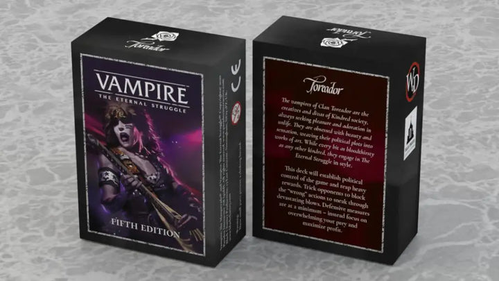 Vampire: The Eternal Struggle - Fifth Edition - Toreador Deck (EN) - Black Chantry Productions - Card Games