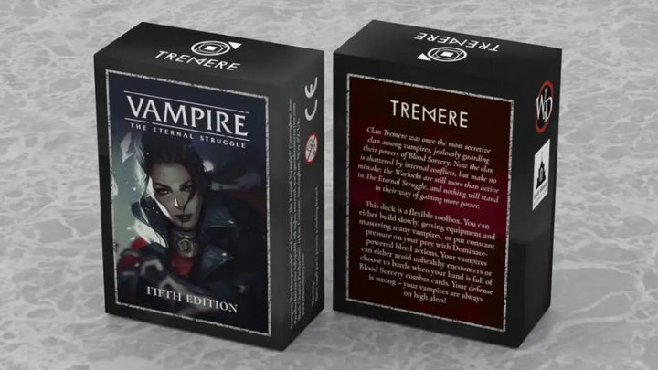 Vampire: The Eternal Struggle - Fifth Edition - Tremere Deck (EN) - Black Chantry Productions - Card Games