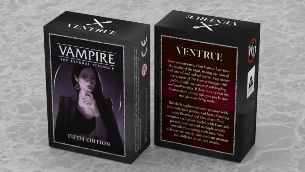 Vampire: The Eternal Struggle - Fifth Edition - Ventrue Deck (EN) - Black Chantry Productions - Card Games