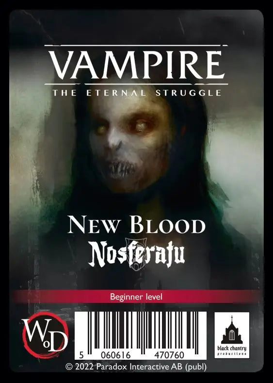 Vampire: The Eternal Struggle - New Blood - Nosferatu (EN) - Black Chantry Productions - Card Games