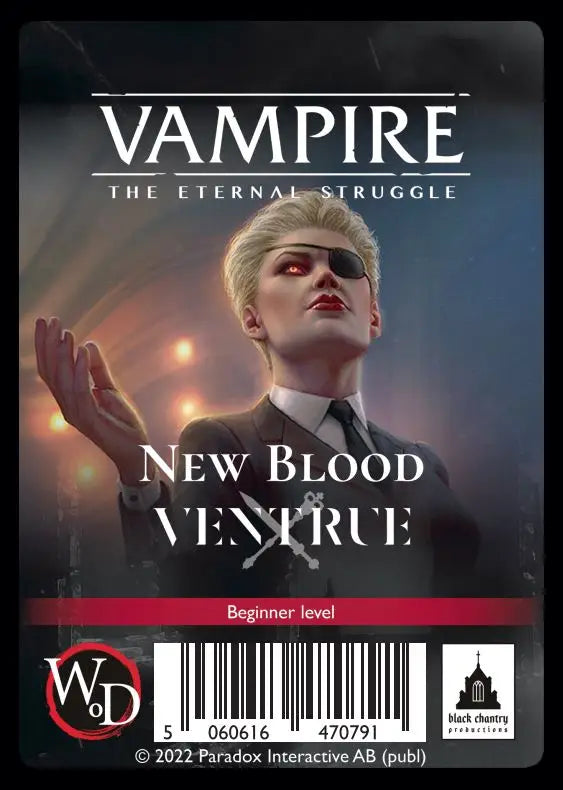 Vampire: The Eternal Struggle - New Blood - Ventrue (EN) - Black Chantry Productions - Card Games