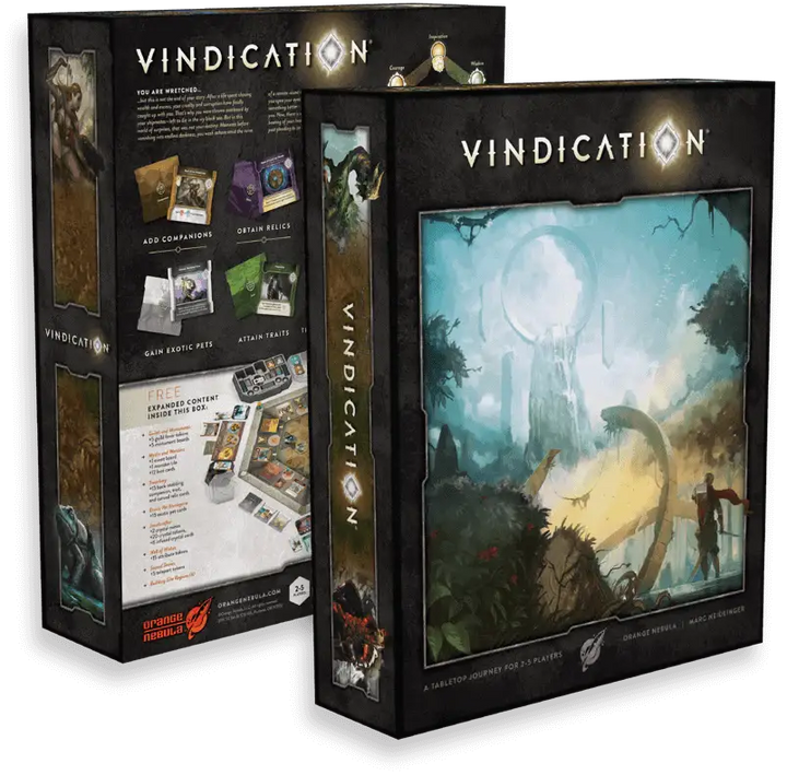 Vindication (EN) - Orange Nebula - Board Games