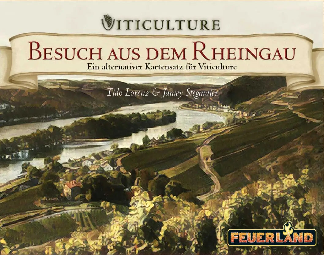 Viticulture: Besuch aus dem Rheingau (DE) - Feuerland Spiele - Board Games