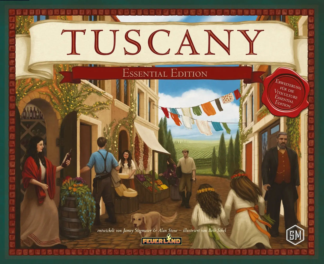 Viticulture: Tuscany - Essential Edition (DE) - Feuerland Spiele - Board Games