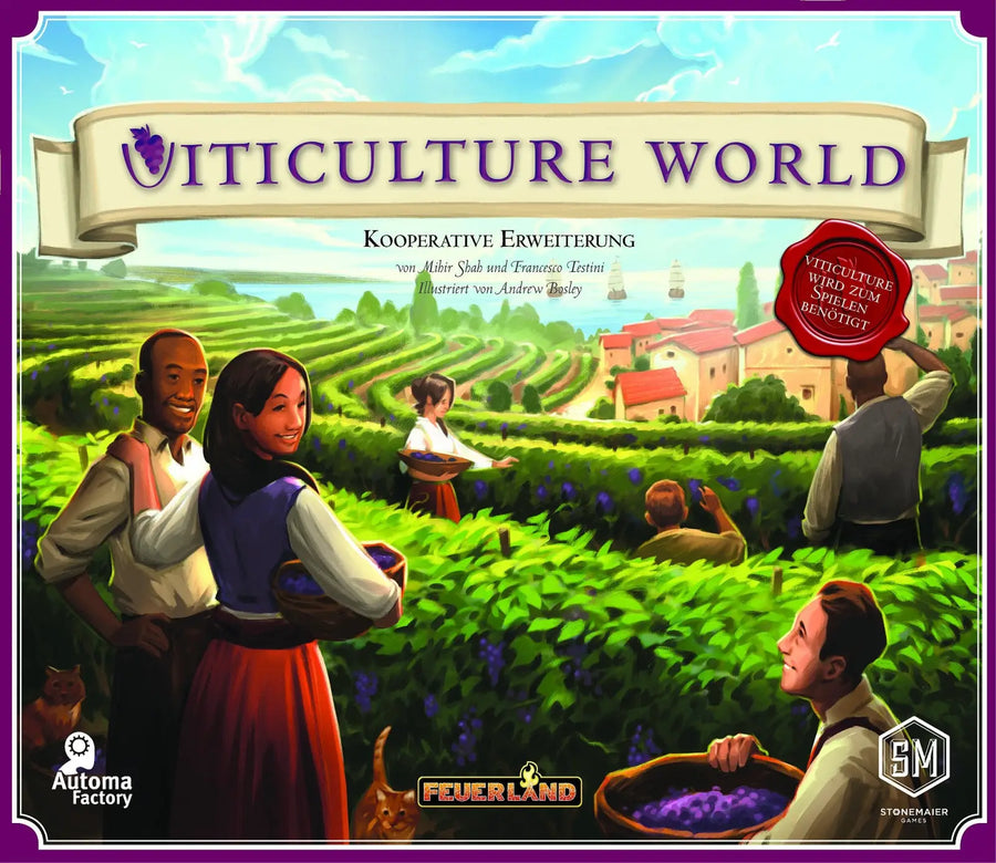 Viticulture: World (DE) - Feuerland Spiele - Board Games