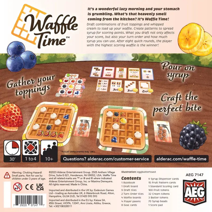 Waffle Time (EN) - Alderac Entertainment Group - Board Games