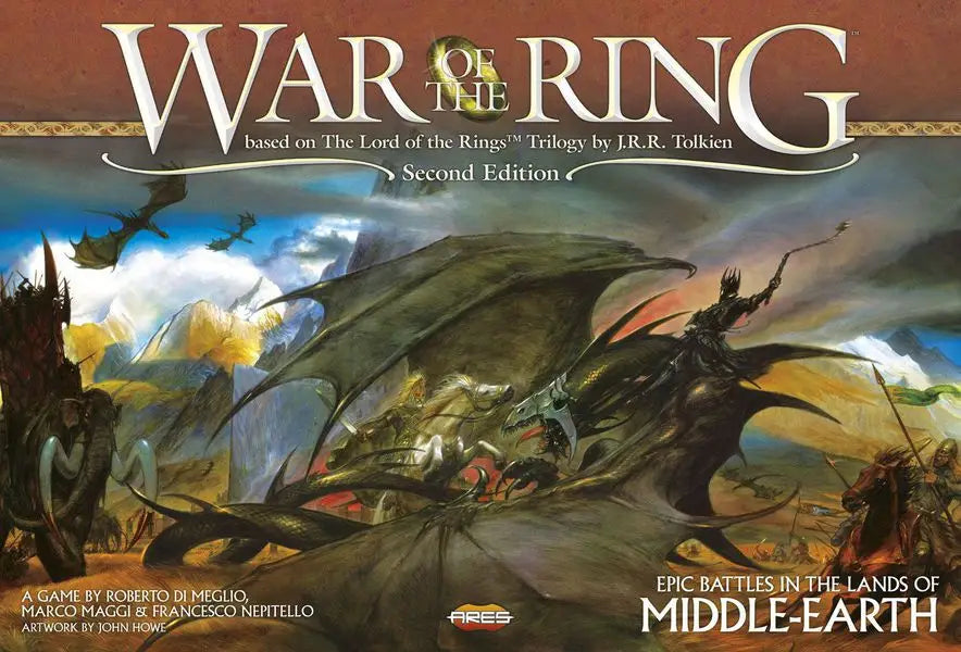 War of the Ring: 2nd Edition (EN) - Ares Games - Board Games