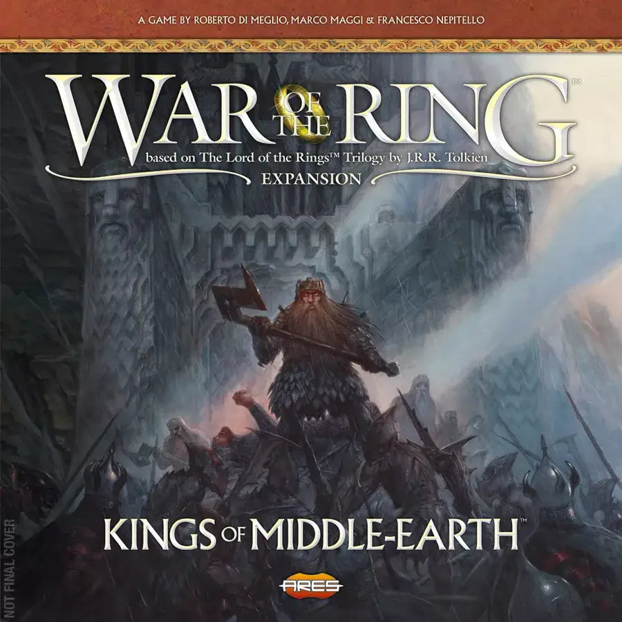 War of the Ring: 2nd Edition - Kings of Middle Earth (EN) - Ares Games - Board Games